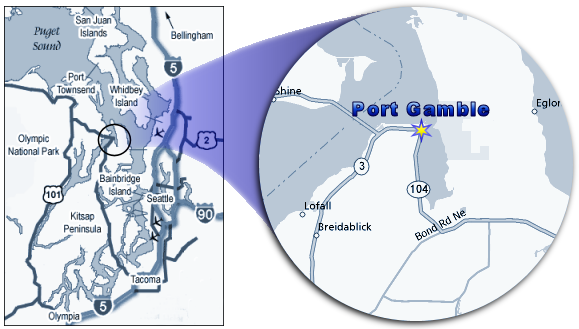 port gamble map